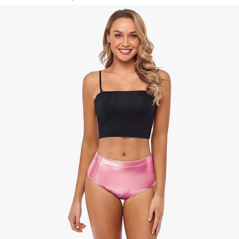 Amazon High Waist Pink Shorts